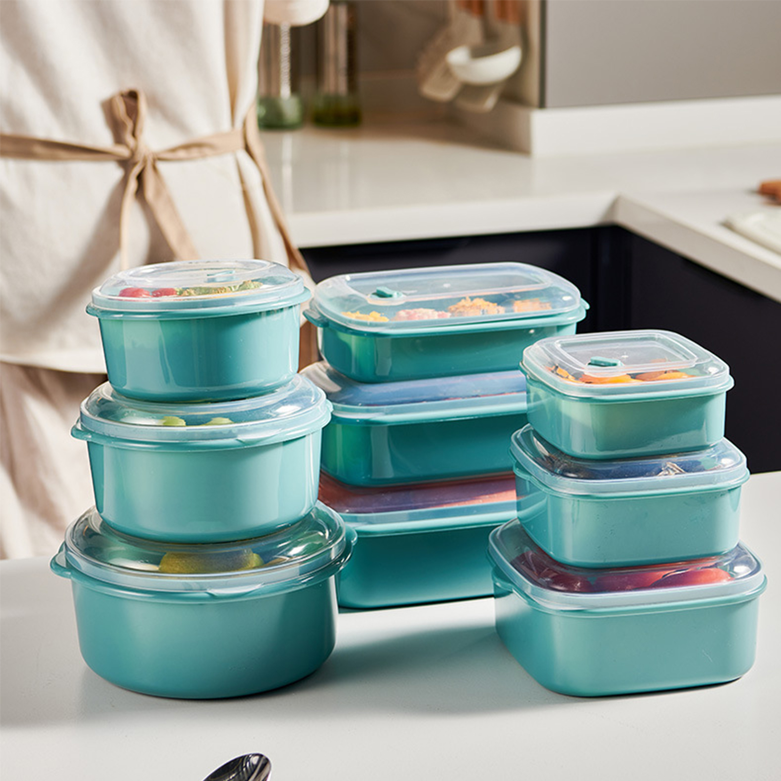 3-Piece fresh-keeping box set - 图片 3